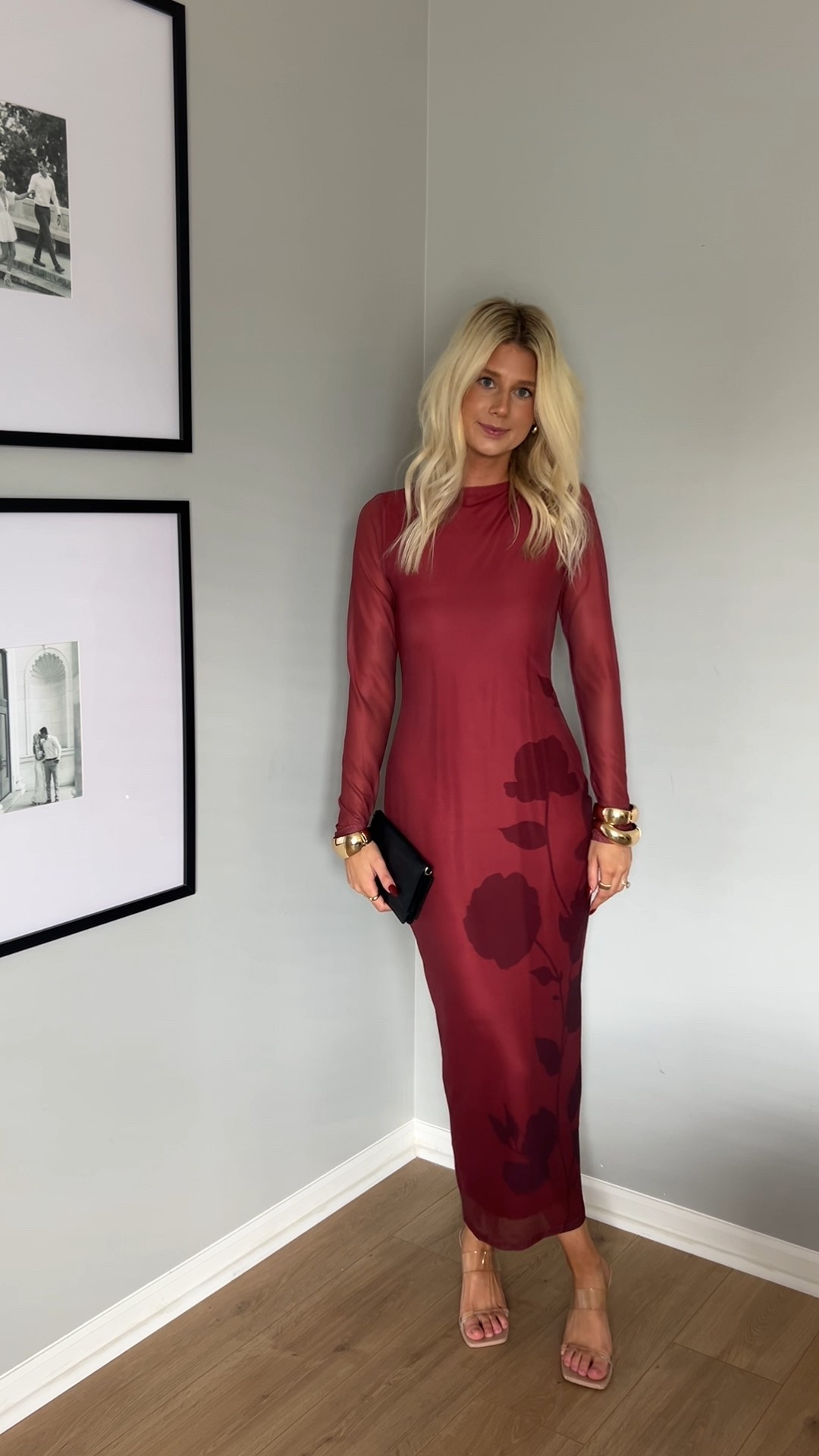 Amazon fall wedding guest dress! Wearing size small. 

#LTKFindsUnder50 #LTKSeasonal #LTKWedding