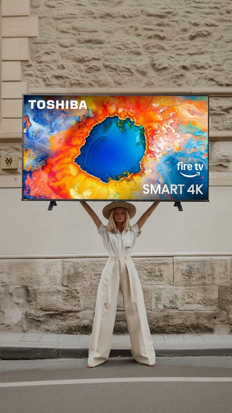 Toshiba's unique Al upscaling technology provides the near-4K level picture quality for Full HD content. Instead of simply replicating every pixel, it intelligently detects the colors of neighboring pixels and decides the proper color of each pixel by considering the detailed texture of the real sight. No matter what the content is, you can enjoy every scene with the amazing clarity of near-4K quality. #amazonprimedaydeals #amazonprimeday

#LTKSaleAlert #LTKHome