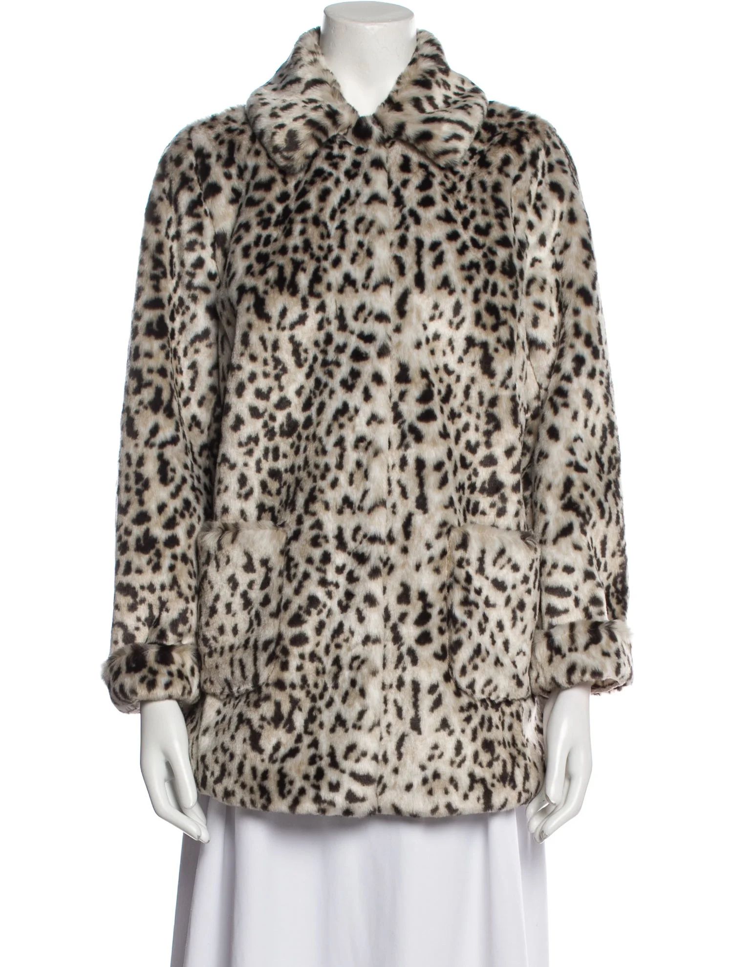 Animal Print Faux Fur Coat | The RealReal