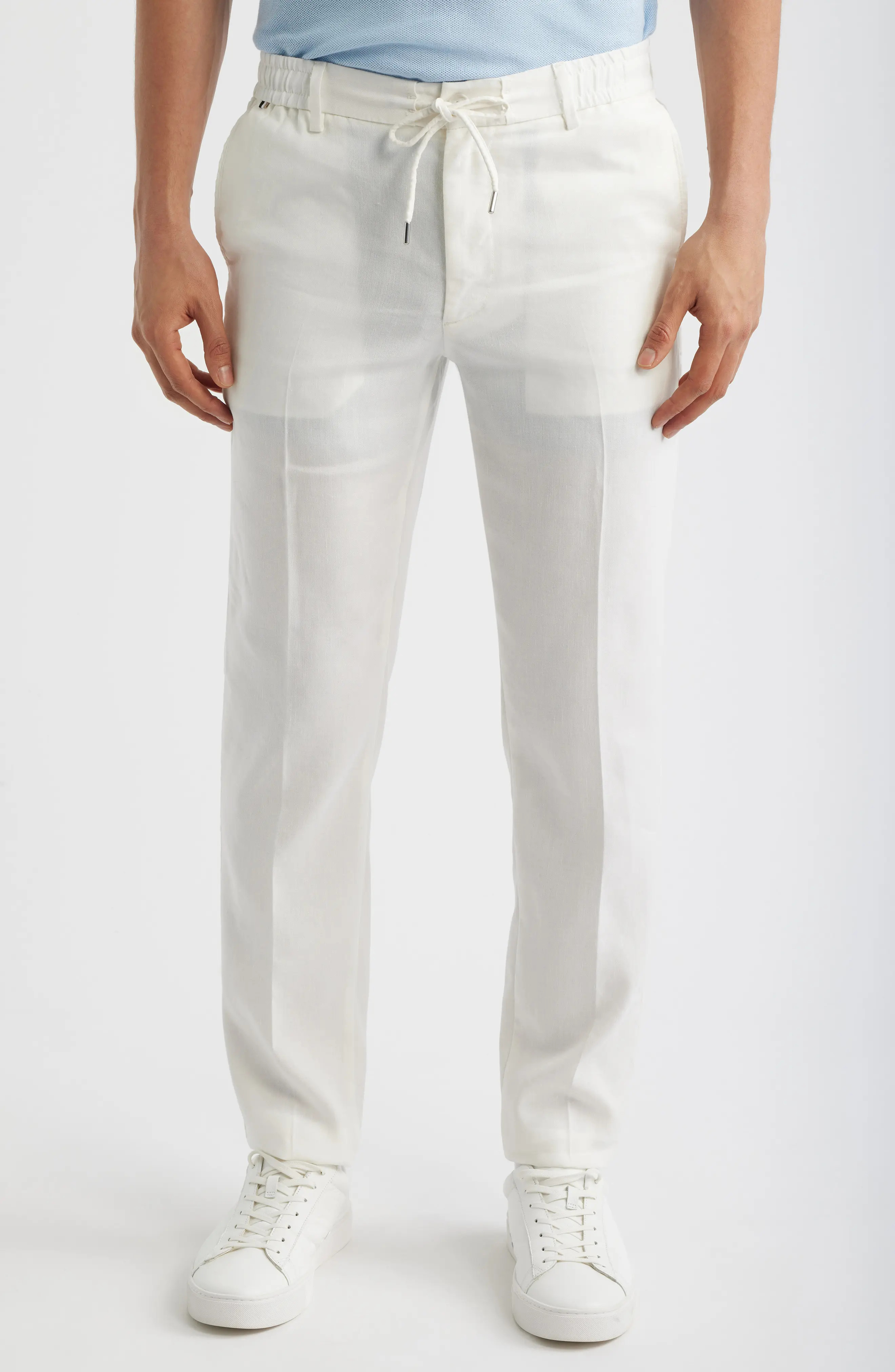 Kane Linen Blend Drawstring Pants (Men) | Nordstrom | Nordstrom