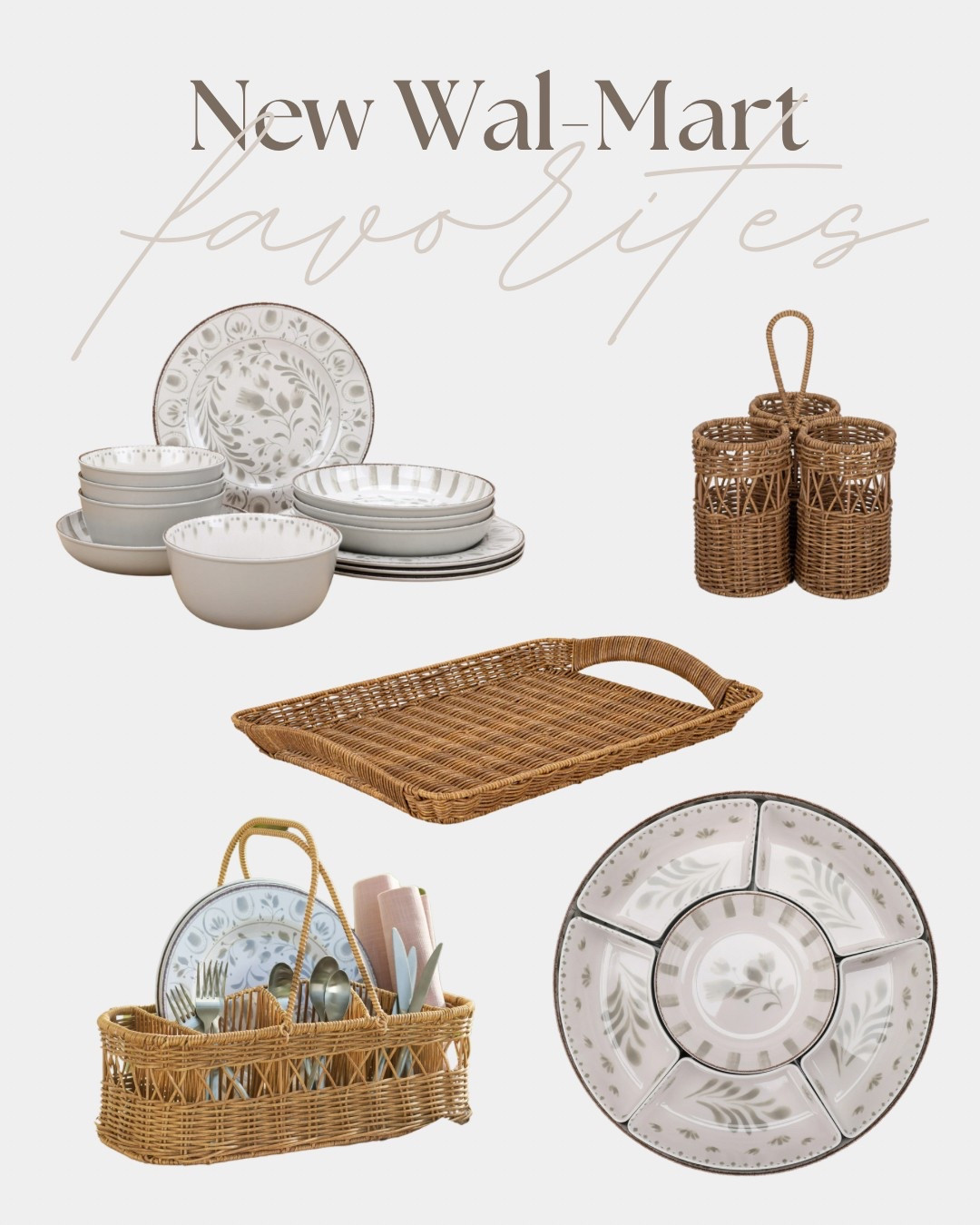 Timeless, durable, and beautiful—at a price that feels like a steal!
These Better Homes & Gardens melamine dishes are giving high-end vibes without the high-end price tag.

Available in blue, green, and a warm grey that blends beautifully with any neutral palette.
The quality? Impressive.
The price? Shockingly good.
This is your sign to upgrade your dinnerware—indoor or out!

#LTKSeasonal #LTKFindsUnder50 #LTKHome