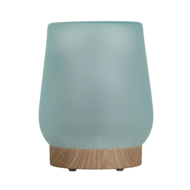 Better Homes & Gardens 280mL Ultrasonic Aroma Oil Diffuser, Jade Sea Glass Green - Walmart.com | Walmart (US)