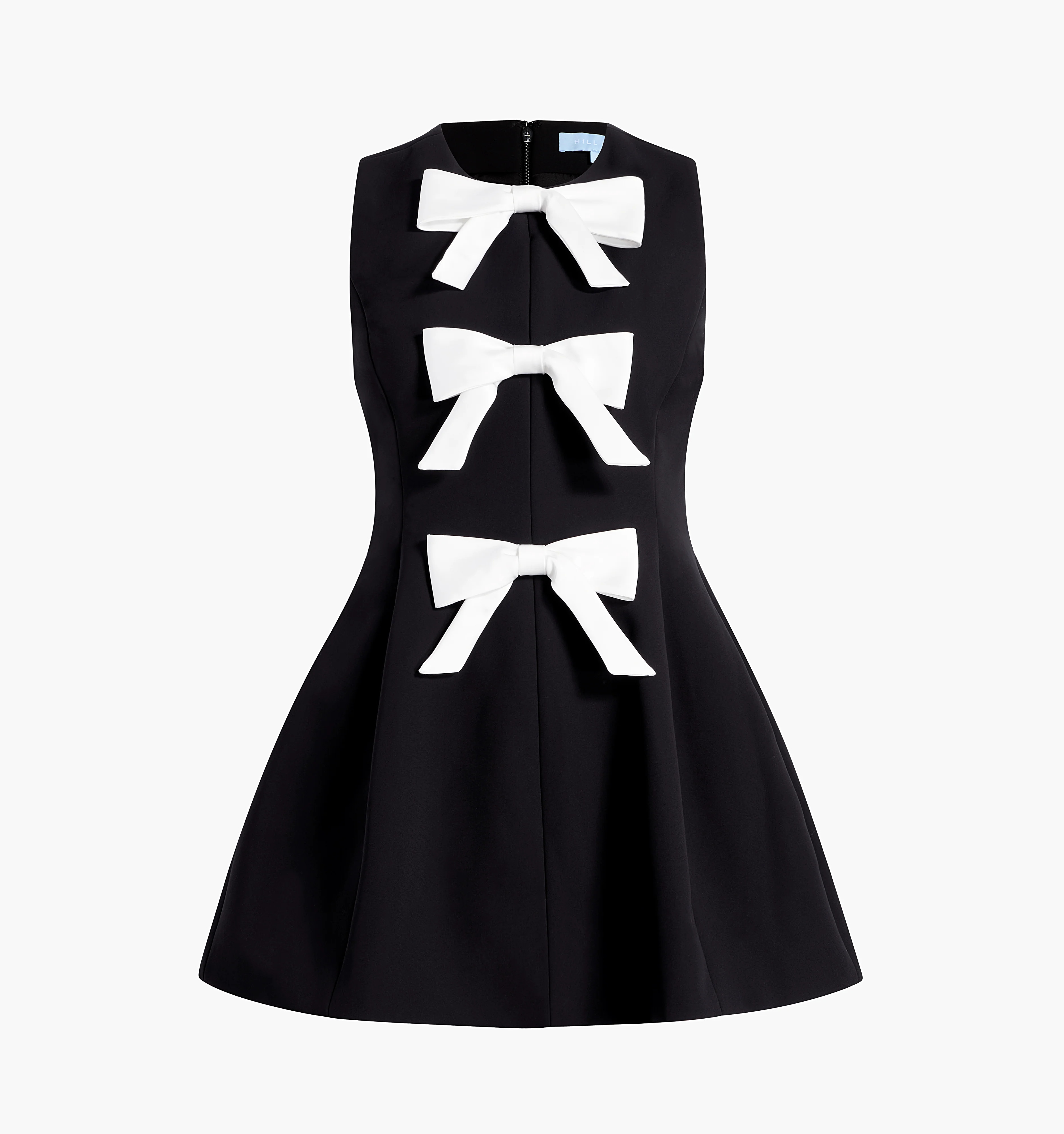 The Blythe Bow Dress - Red with Red Bows | Hill House Home US