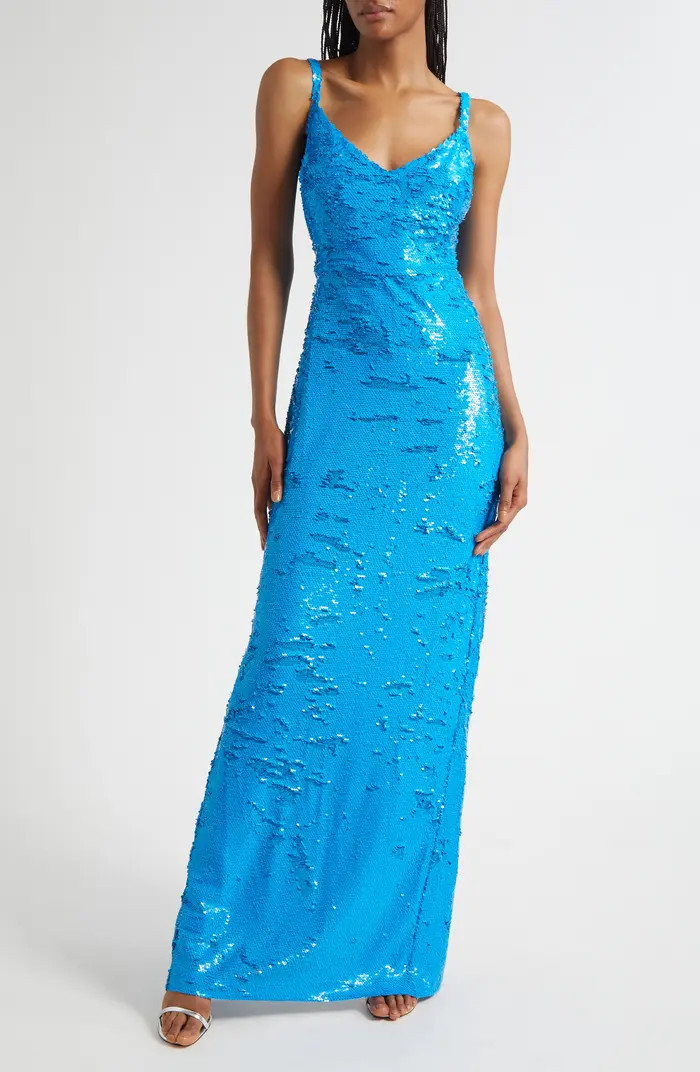 Karma Sequin Column Dress | Nordstrom