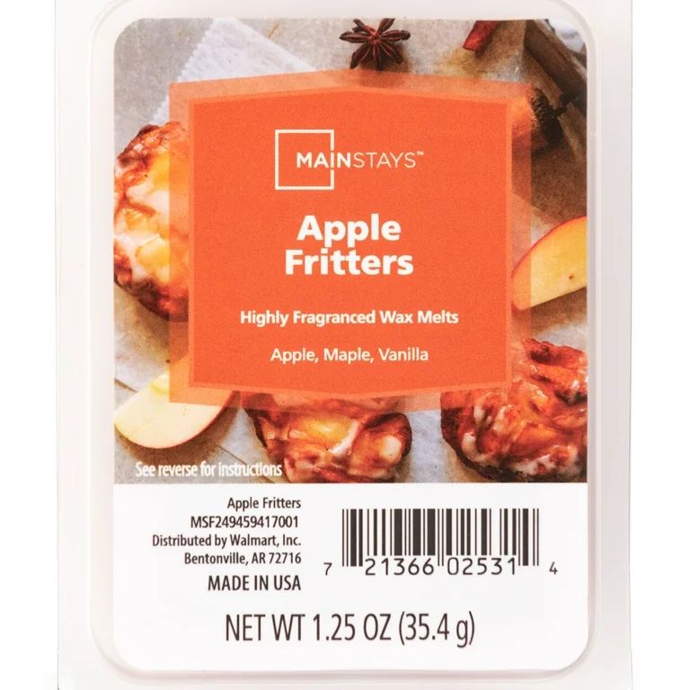 Mainstays Wax Melts, Apple Fritter, 1.25oz - Walmart.com | Walmart (US)