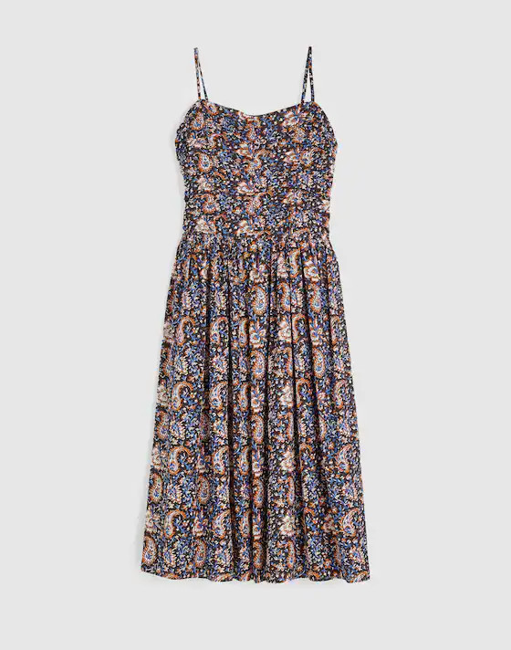 Ruched Midi Dress | Madewell