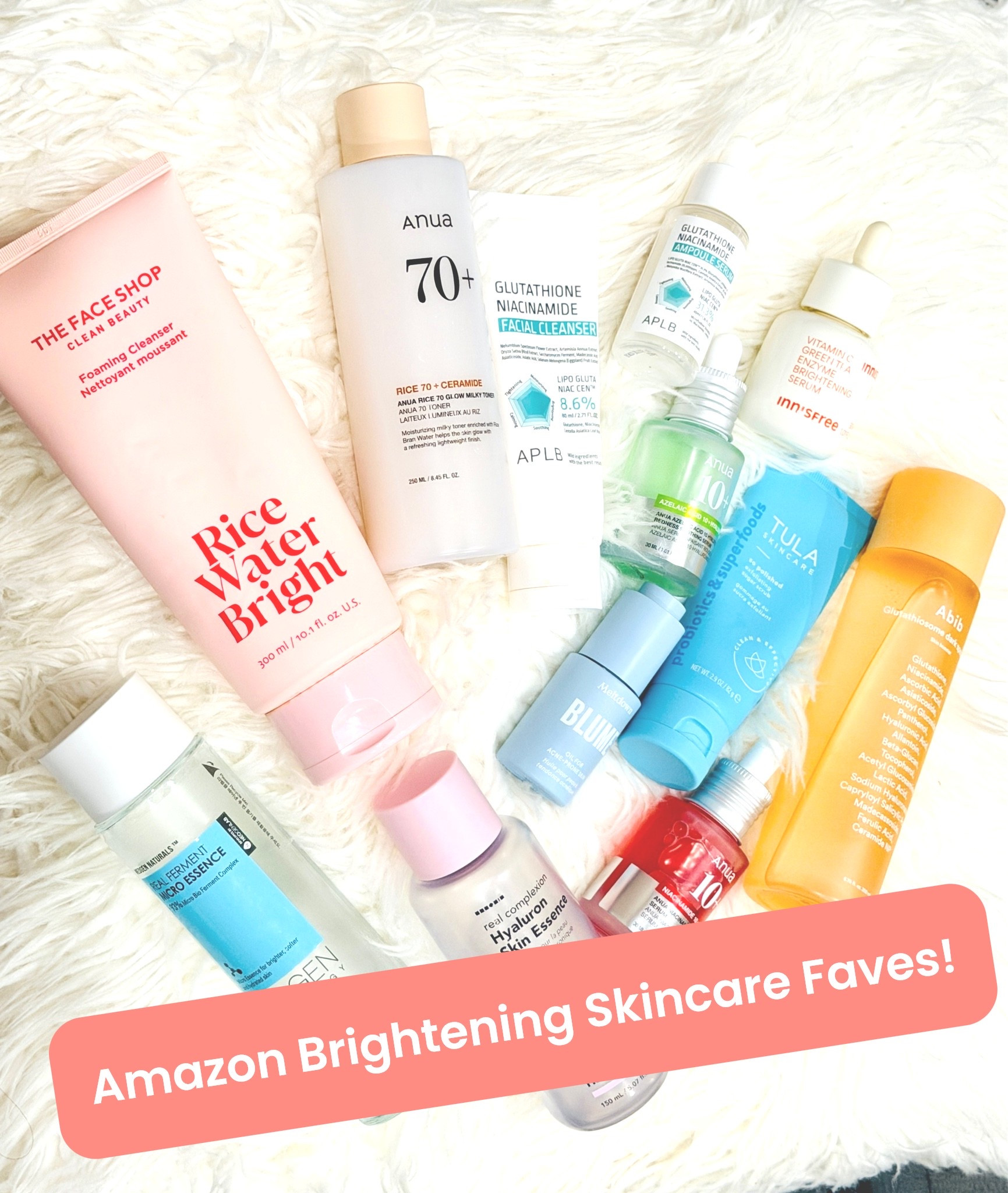 My Amazon Brightening skincare faves!🤗✨Here are my faves in keeping my skin even-toned and bright during the summer! All are under $50👌😁




#ltkskincare #skincareroutine #skincarefaves #skincarejunkie #kbeautyfaves #kbeauty #brighteningskincare #amazon #amazonbeauty @amazonfindsandfashion #ltkfindsunder50 #ltkfindsunder100

#LTKBeauty #LTKmorningroutine #LTKselfcare
