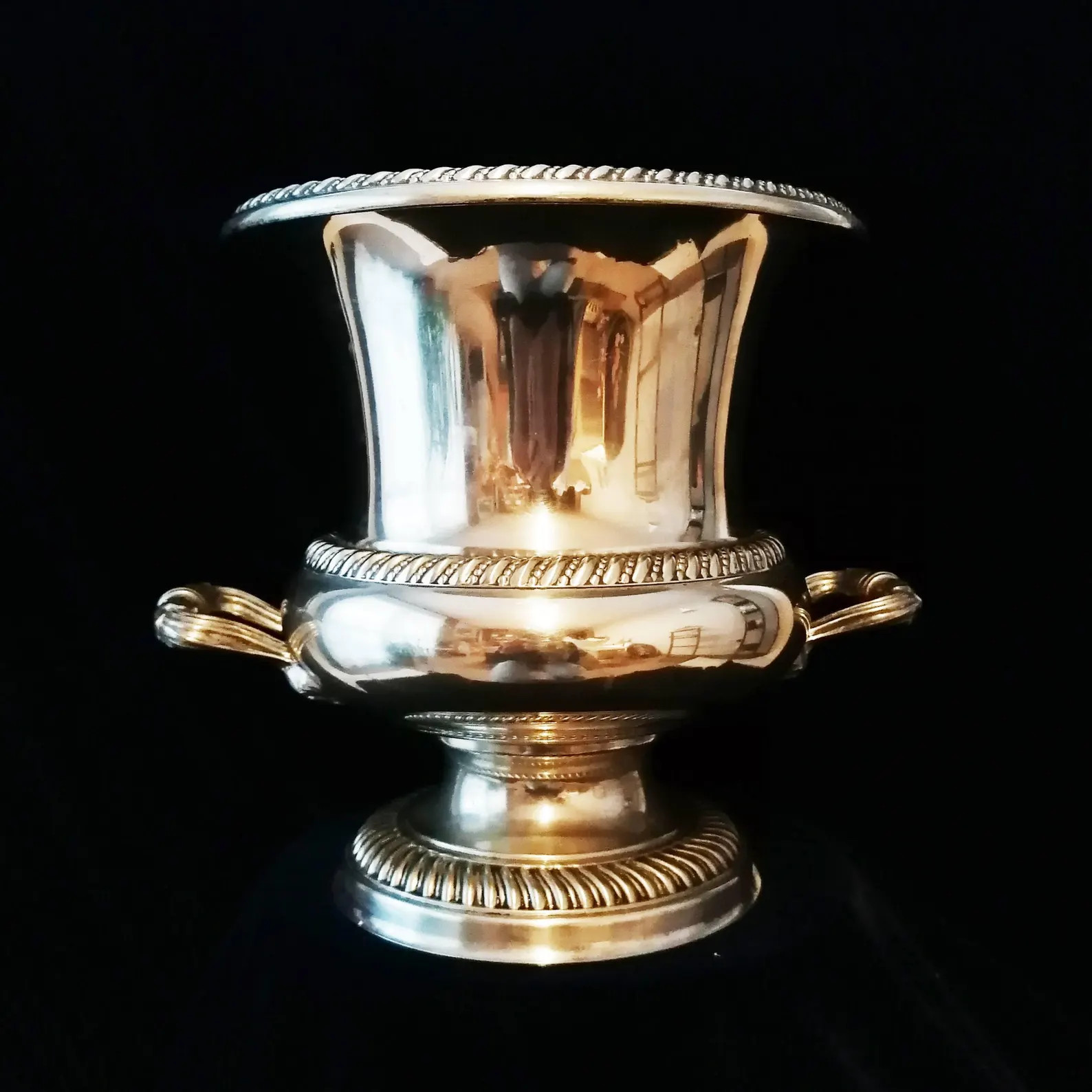 Vintage Alpadur Nickel Silver Champagne Cooler, Large Ornate Wine Bucket, Pedro Durán Ice Bucket... | Etsy (Global)