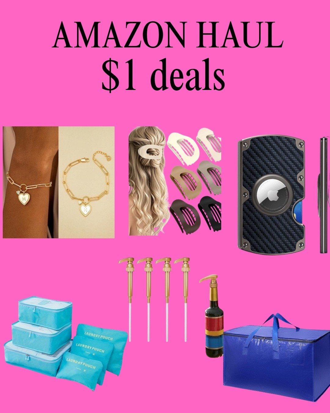 Amazon Haul is dropping new $1 deals. If your cart hits $25, you get free shipping! @amazon #ad #founditonamazon

#LTKSaleAlert #LTKGiftGuide #LTKHoliday