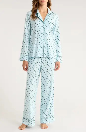 Cozy Cotton Blend Flannel Pajamas | Nordstrom