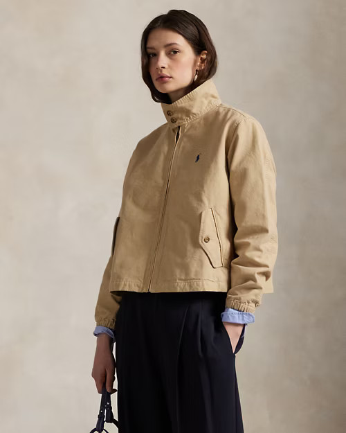 Cotton Canvas Jacket | Ralph Lauren (UK)