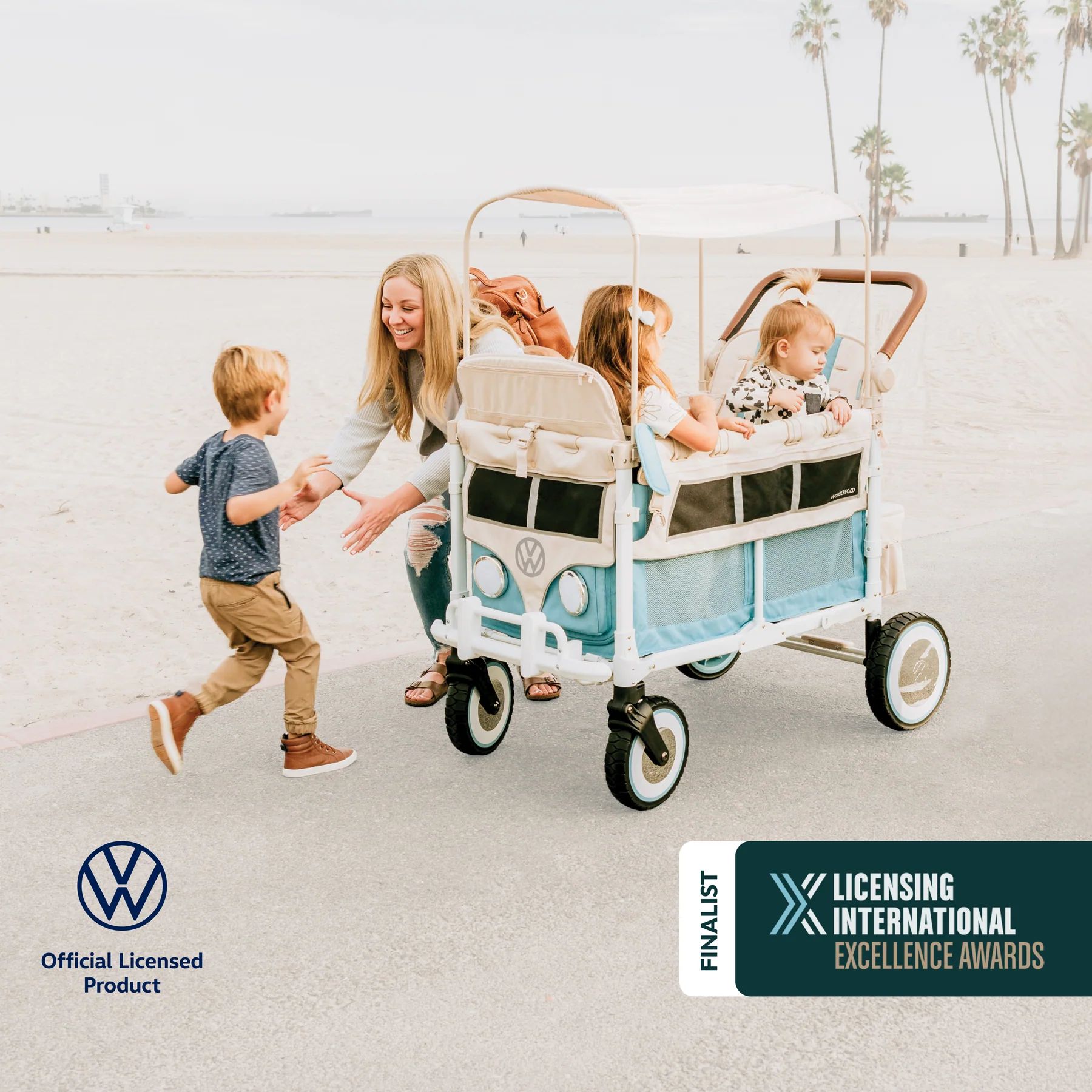 VW4 Volkswagen Stroller Wagon | WonderFold Wagon