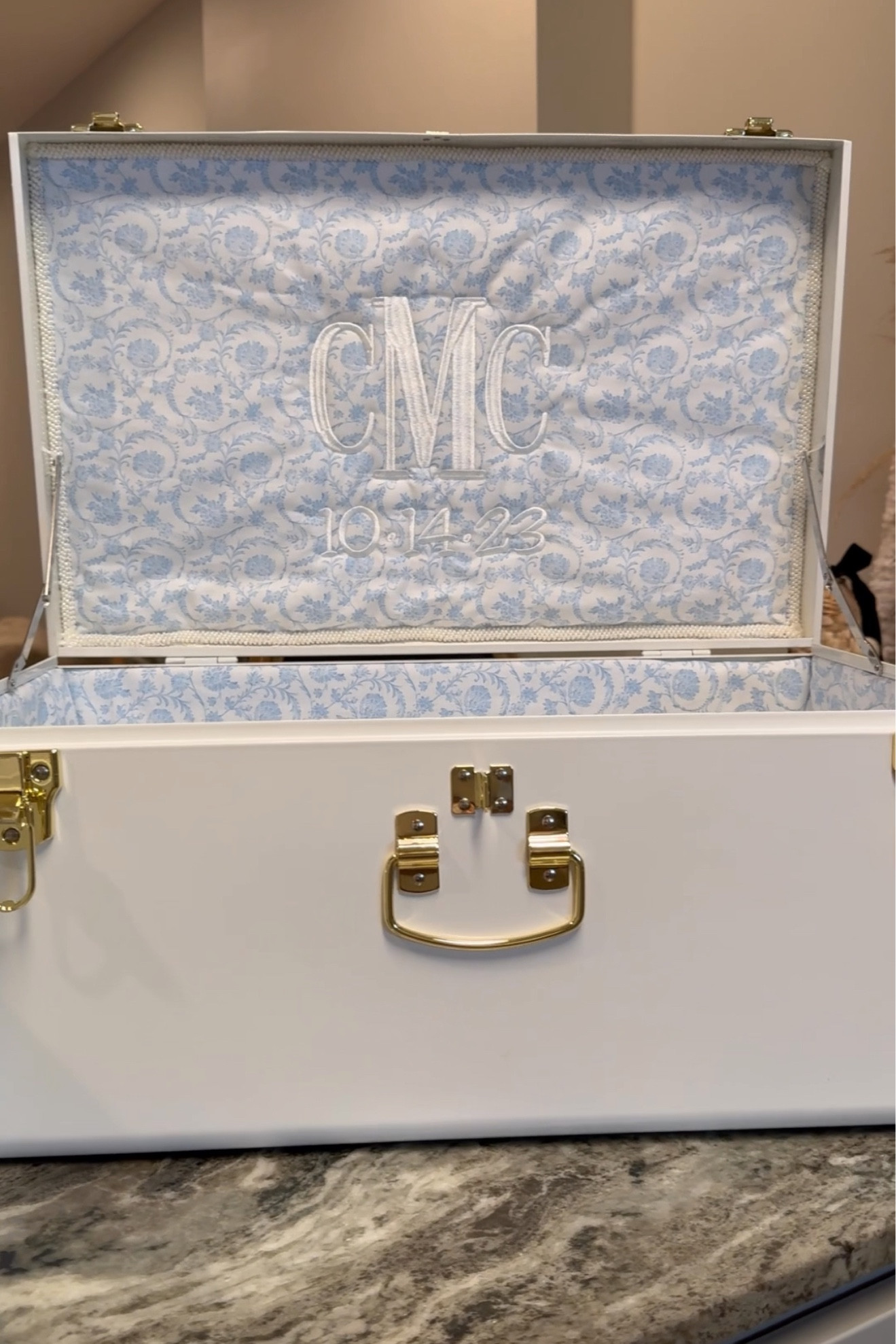 DIY BRIDAL TRUNK 

#LTKwedding #LTKGiftGuide