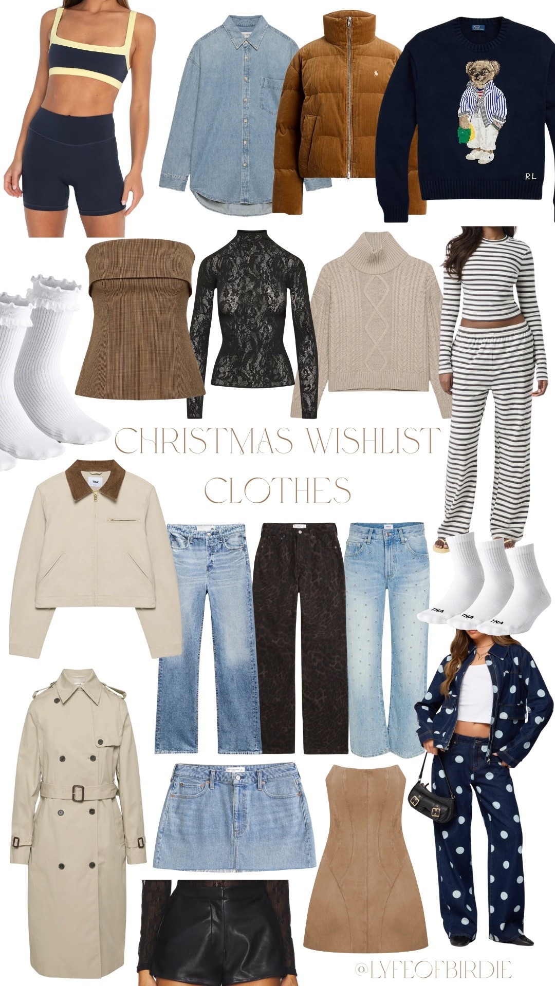 I’m all about a capsule wardrobe and getting some good basics + I also love a good statement piece! Together I pulled a mix of both and it’s SO good I’m not even kidding! Of course I want it all and you should too (especially before it’s gone)! Happy Shopping💌 

Also found on my ShopMy! @Lyfeofbirdie

https://shopmy.us/lyfeofbirdie