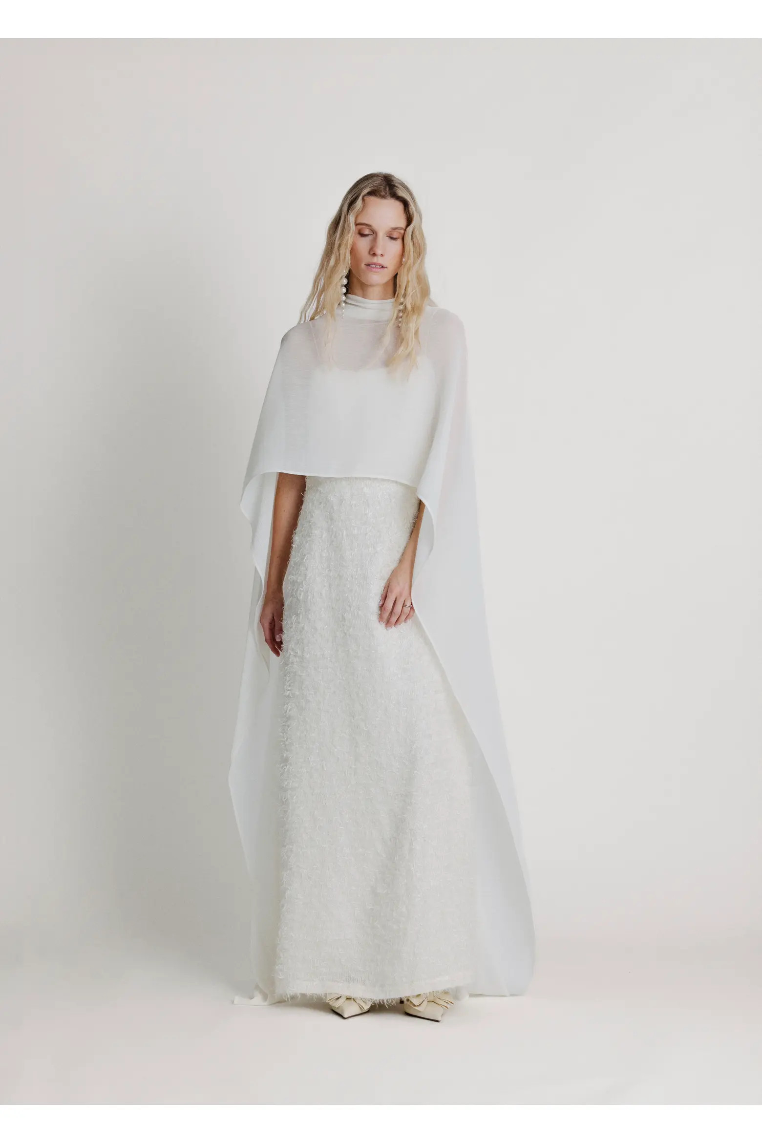 Alas High Neck Bridal Cape (Women) | Nordstrom | Nordstrom