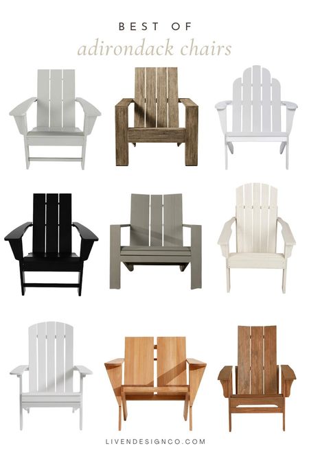 Outdoor Adirondack chair. Patio lounge wood chair. Slat wood chair. 

#LTKSeasonal #LTKSaleAlert #LTKHome