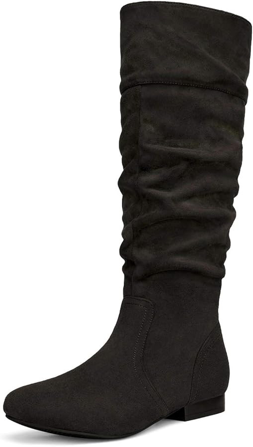 DREAM PAIRS Women's Knee High Pull On Fall Weather Winter Boots | Amazon (US)