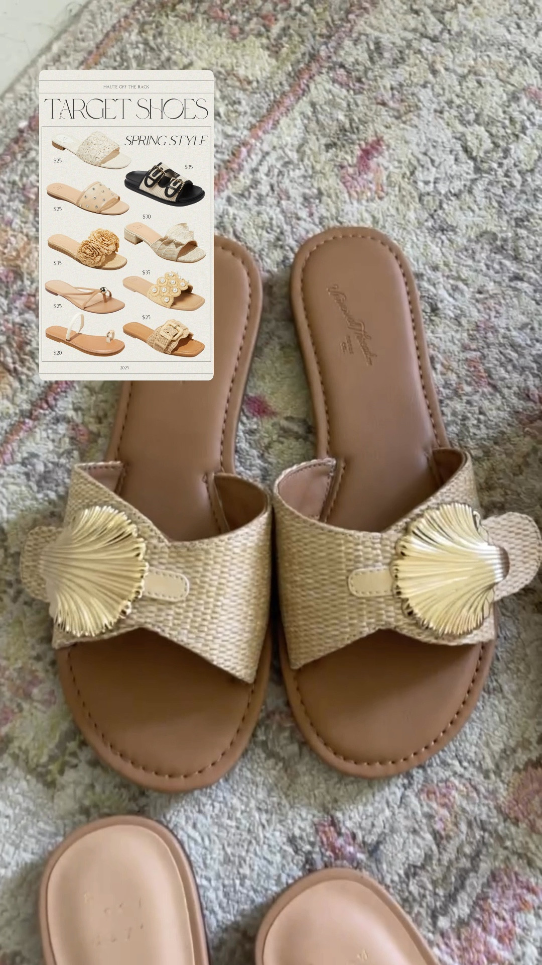 Spring style shoes on target all $35 and under!

#sandals #slides #springsandals #targetshoes #vacationoutfits #resortstyle

#LTKShoeCrush #LTKSeasonal #LTKGiftGuide
