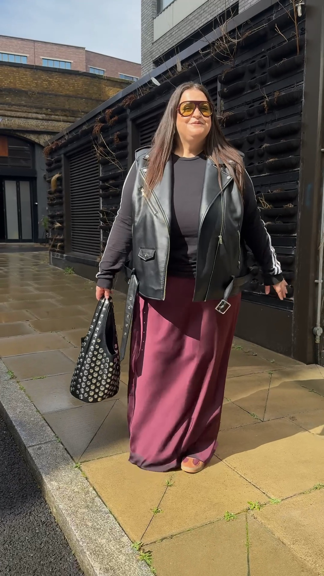 I live in this burgundy satin skirt come autumn/winter (sadly this one is out of stock) but I’ve linked my fave plus size options for you.
Any berry/maroon/wine/burgundy shades work!  🍇 

#LTKautumn #LTKplussize #LTKuk