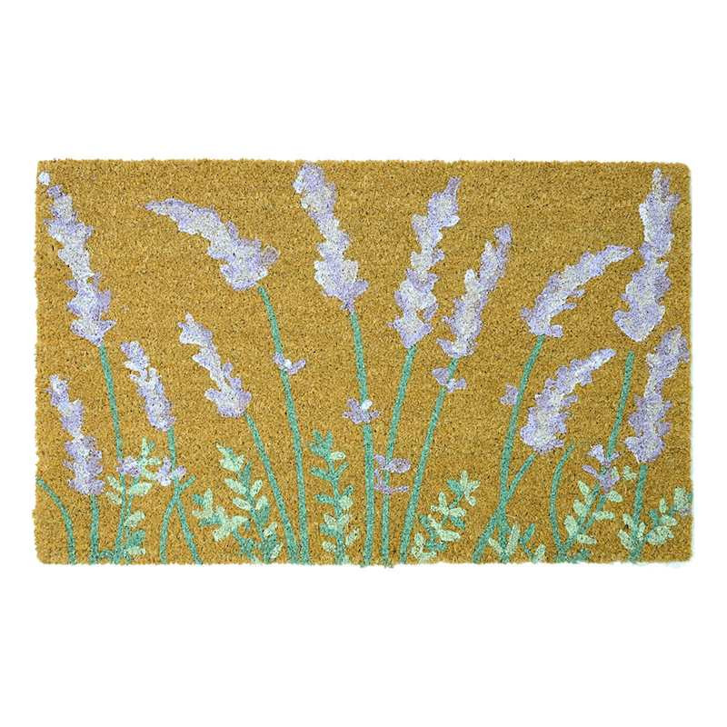 Lavender Fields Coir Mat, 18x30 | At Home