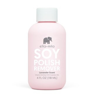ella+mila Lavender Soy Nail Polish Remover, 4 OZ | CVS Health