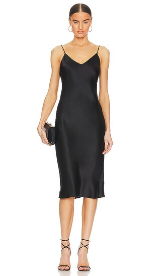 Jodie Slip Dress in Black | Revolve Clothing (Global)