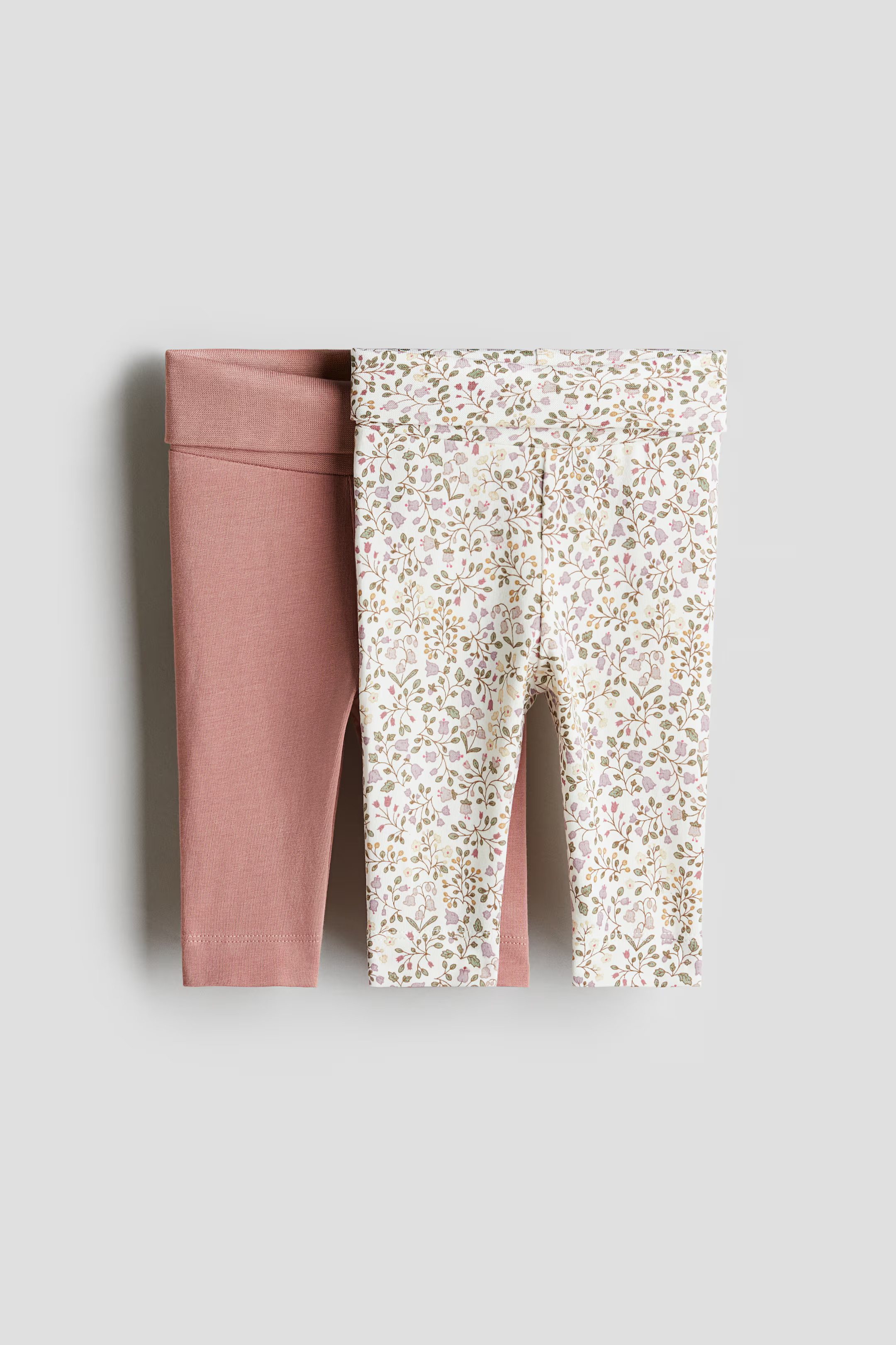 2-pack Cotton Jersey Leggings | H&M (US + CA)