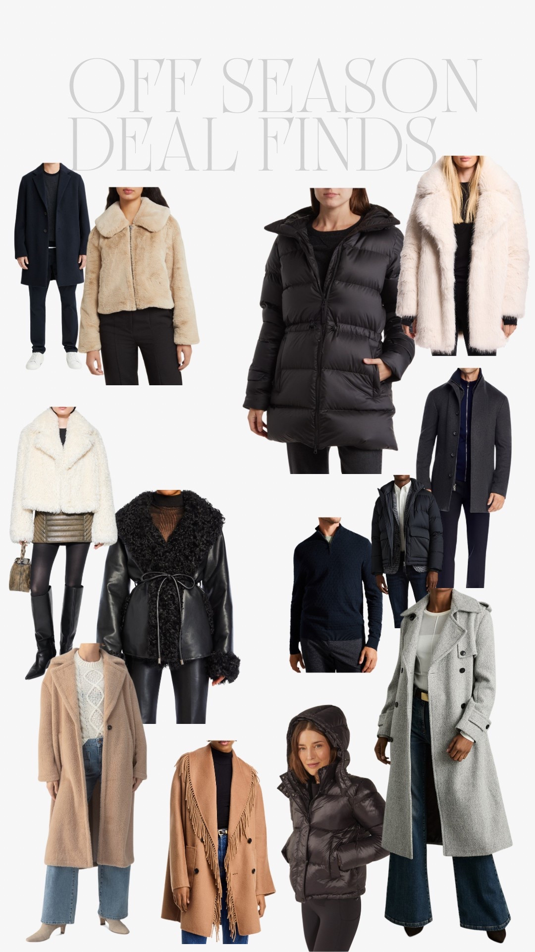I’m a huge advocate for off-season shopping when it comes to pricier items like coats and quality sweaters. Here are some of my favorite department store finds for off season deals! #LTKStyleTip 

#LTKSeasonal #LTKSaleAlert
