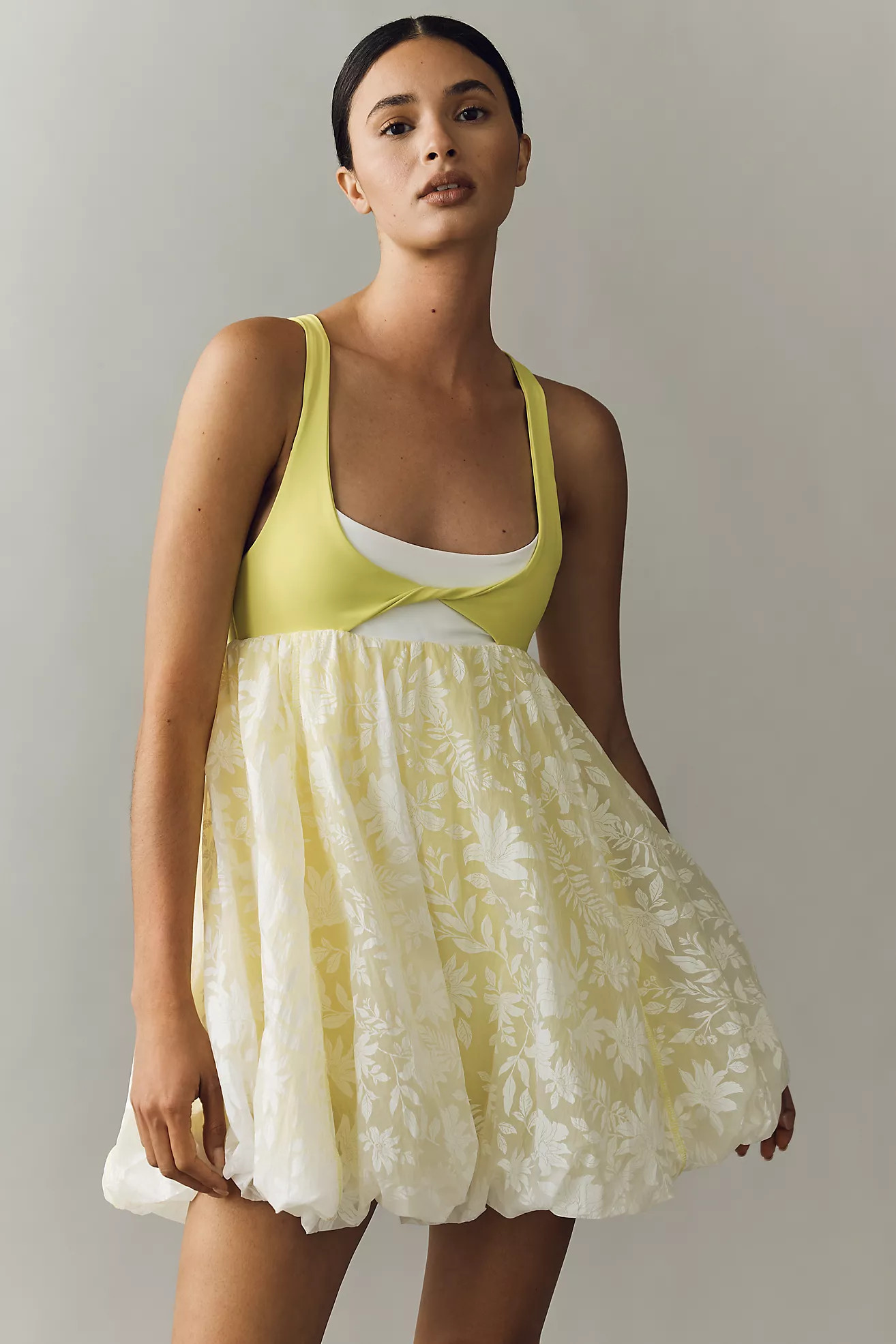 Daily Practice Jungle Hike Bubble Mini Dress | Anthropologie (US)