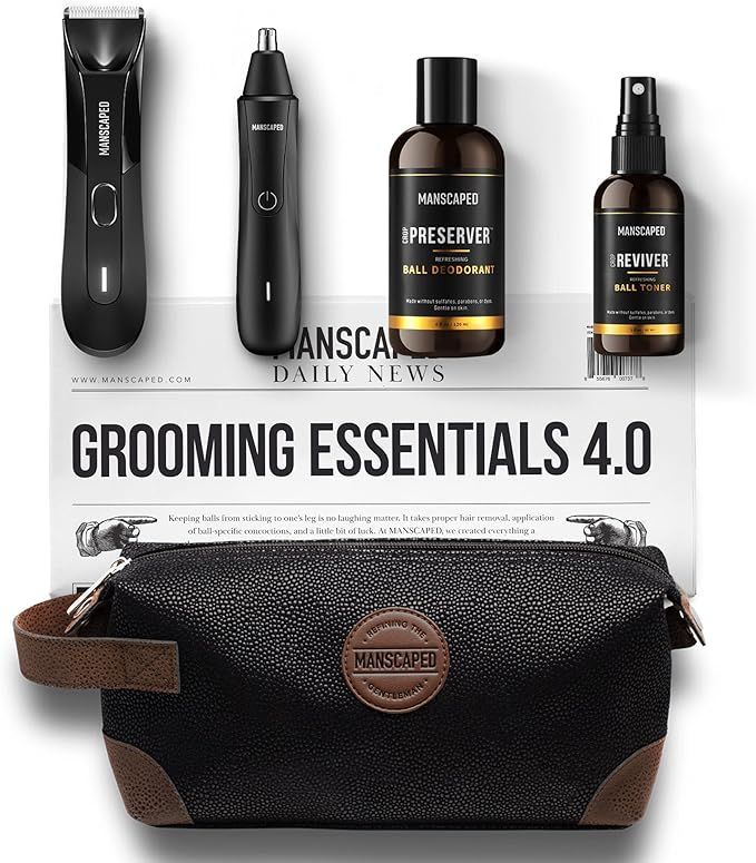 MANSCAPED™ Grooming Essentials 4.0 Includes The Lawn Mower™ 4.0 Electric Groin Trimmer, Weed ... | Amazon (US)