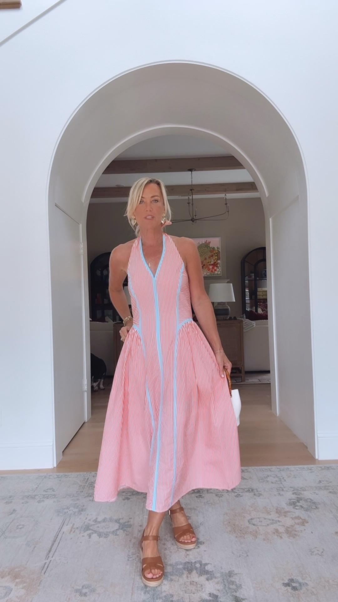 So in love with the detailing on this dress! The colors are darling.
Dress: Small

#LTKootd #LTKSeasonal #LTKOver40