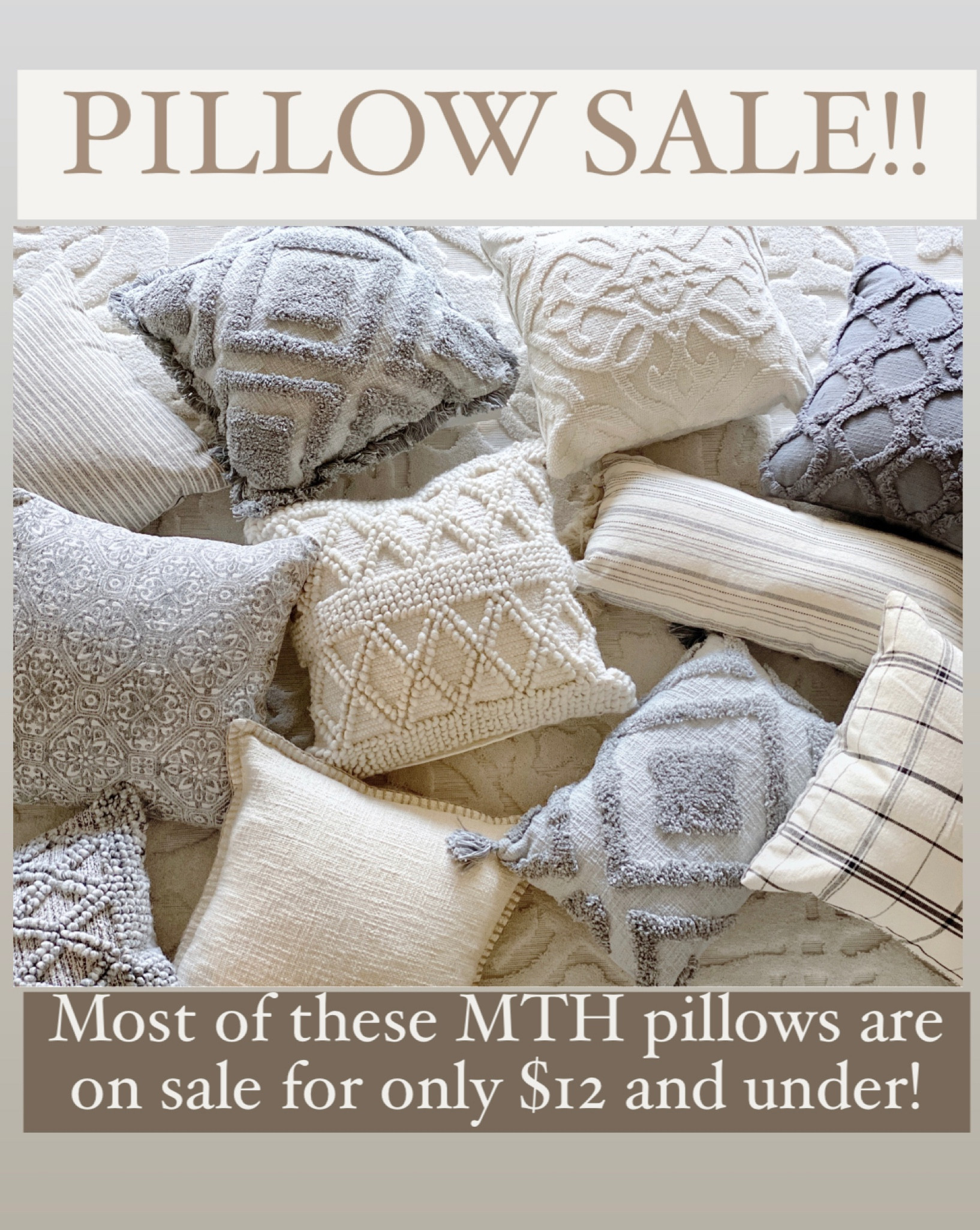 Big pillow sale for the My Texas House collection at @walmart! 

#LTKunder50 #LTKhome #LTKSale