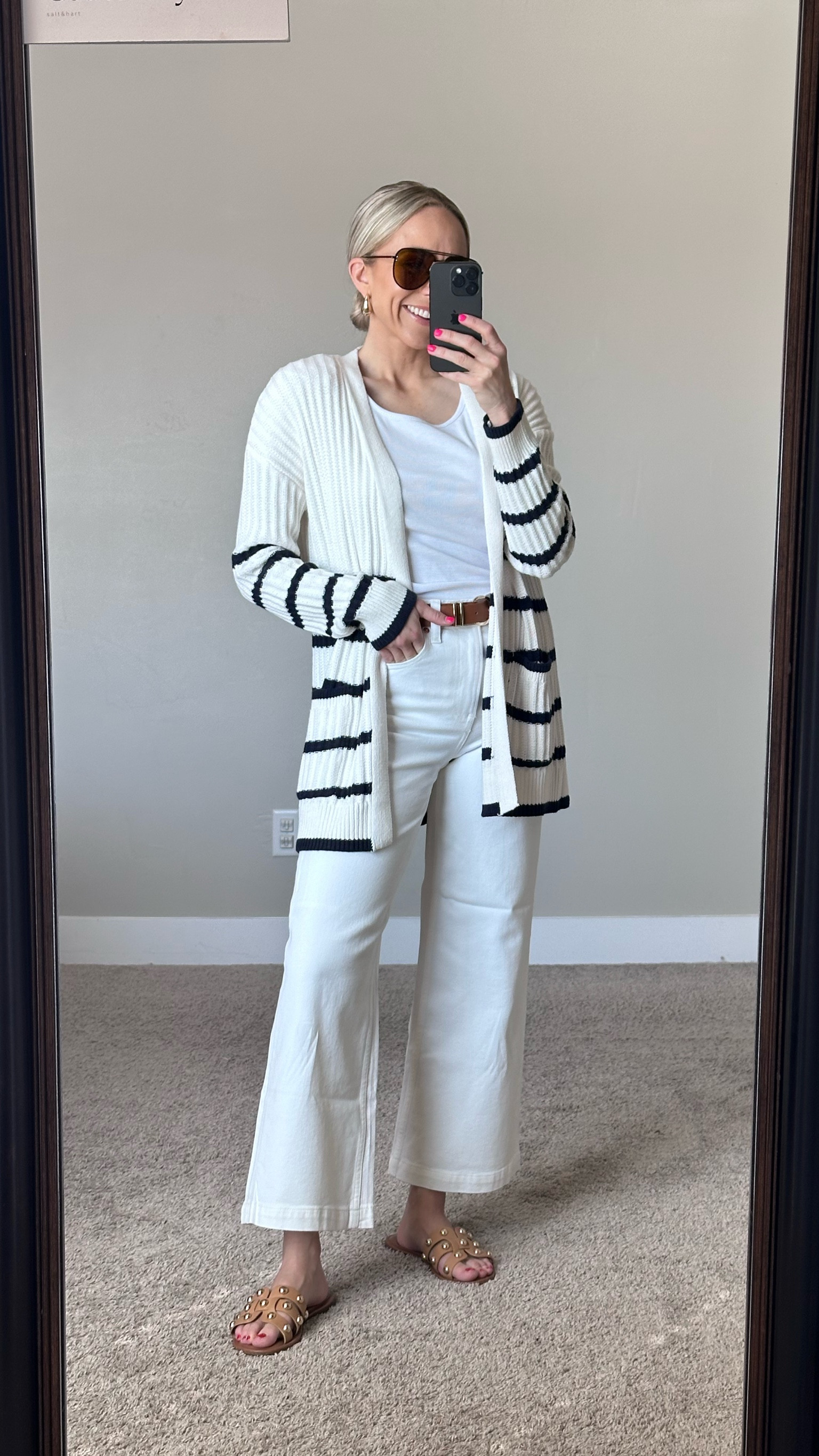 Classy outfit idea for moms!

Everything TTS. Size down one size in jeans.

#LTKstyletip #LTKSeasonal #LTKfindsunder100