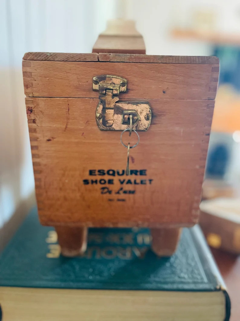 Vintage Esquire Shoe Valet with set of keys- 1950s | Etsy (US)