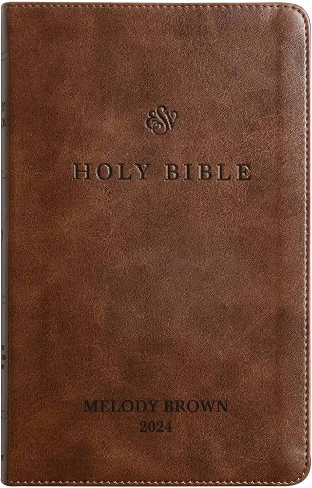 Personalized ESV Small Print Bible for Adults, Name Engraved, Compact Size | Amazon (US)