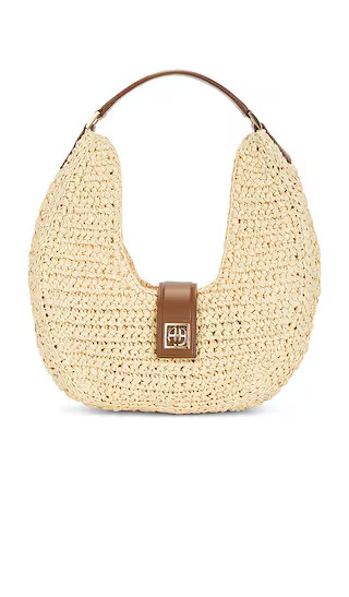 Lou Monogram Bag in Natural & Cognac | Revolve Clothing (Global)