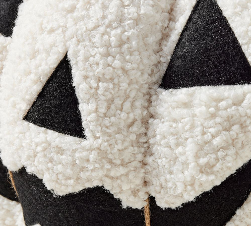 Jack O'Lantern Shaped Pillow | Pottery Barn (US)
