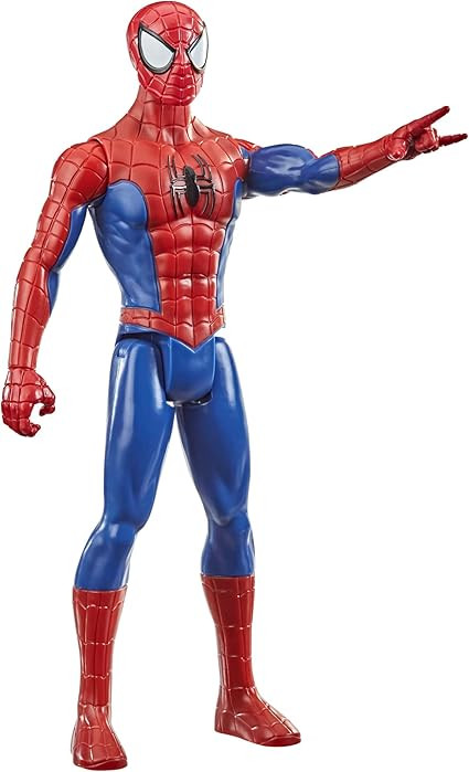 Marvel Titan Hero Series Spider-Man 12-Inch Action Figure with Fx Port | Amazon (US)