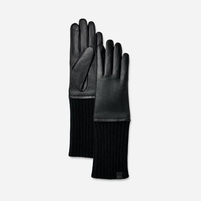 UGG® Women's Luxe Glove Wool Blend in Black, Size S | UGG (US)