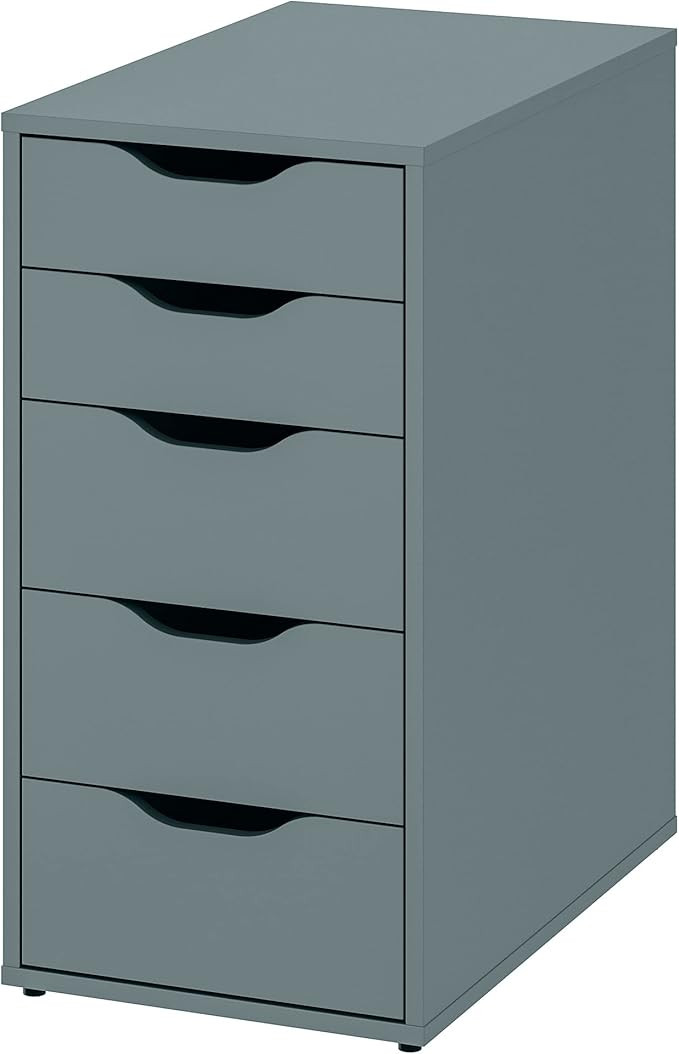 IKEA Alex Drawer Unit, 36x70 cm, Grey-Turquoise | Amazon (UK)