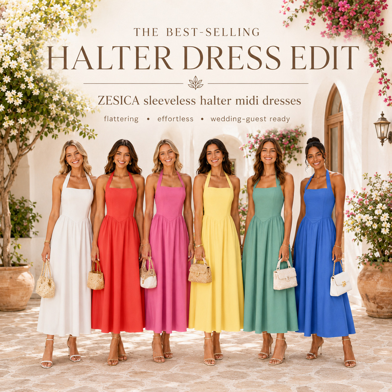 ZESICA Summer Chic | Sleeveless Halter Neck Floral A Line Midi Dress ☀️

The Best-Selling Halter Dress Edit

ZESICA sleeveless halter midi dresses that are made for summer events, wedding guest moments, bridal showers, baby showers, graduation parties, vacation dinners, and sunny resort days where you want to look polished without trying too hard.

I did the digging for you and pulled the best-selling halter dresses that feel flattering, effortless, and event-ready. 

The halter neckline, high waist, flowy skirt, and midi-to-long dress shape give that feminine, put-together look while still feeling breezy enough for warm weather.

These are perfect if you need one of those dresses that can work for multiple occasions — summer wedding guest dress, formal cocktail dress, vacation dress, resort outfit, bridal shower guest dress, baby shower dress, graduation dress, brunch outfit, or an easy colorful dress you can wear again and again.

Style it with heels and a mini bag for weddings or cocktail parties, or keep it more relaxed with sandals, gold jewelry, and a woven bag for vacation dinners and summer weekends. 

The color options make this one such a good save because you can go classic with white, bold with red or blue, feminine with pink or yellow, or soft and fresh with green.

Style notes:
ZESICA halter midi dress, Amazon wedding guest dress, sleeveless halter dress, summer midi dress, flowy formal dress, high waist dress, cocktail wedding guest dress, vacation dress, resort wear dress, bridal shower guest dress, baby shower dress, graduation dress, colorful summer dress, feminine event dress, Amazon fashion finds, best-selling Amazon dress.

💐 Flattering, effortless & wedding-guest ready

↓ Everything is linked!

#LTKActive #LTKSaleAlert #LTKTravel