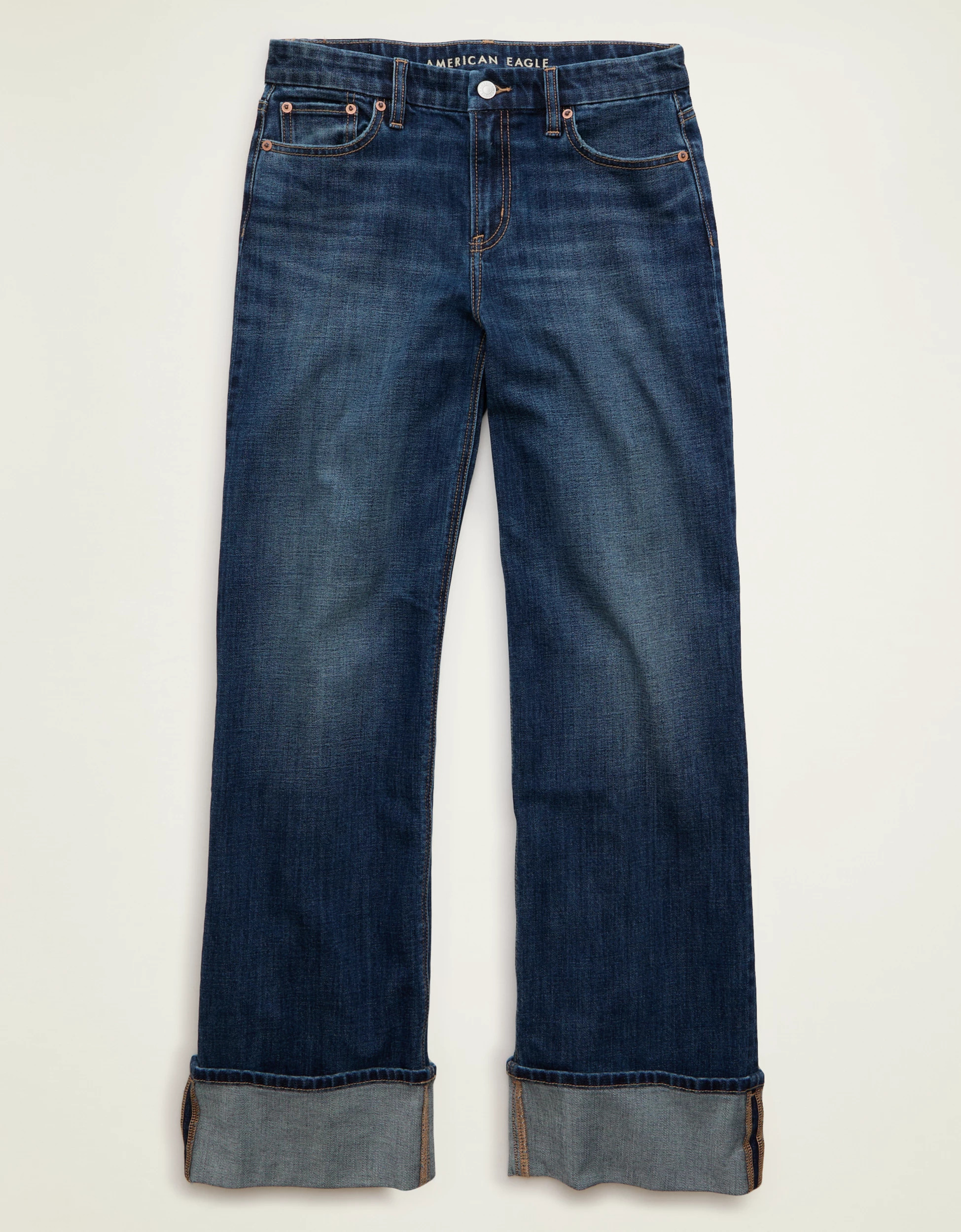 AE Curvy High-Waisted Stovepipe Jean | American Eagle Outfitters (US & CA)