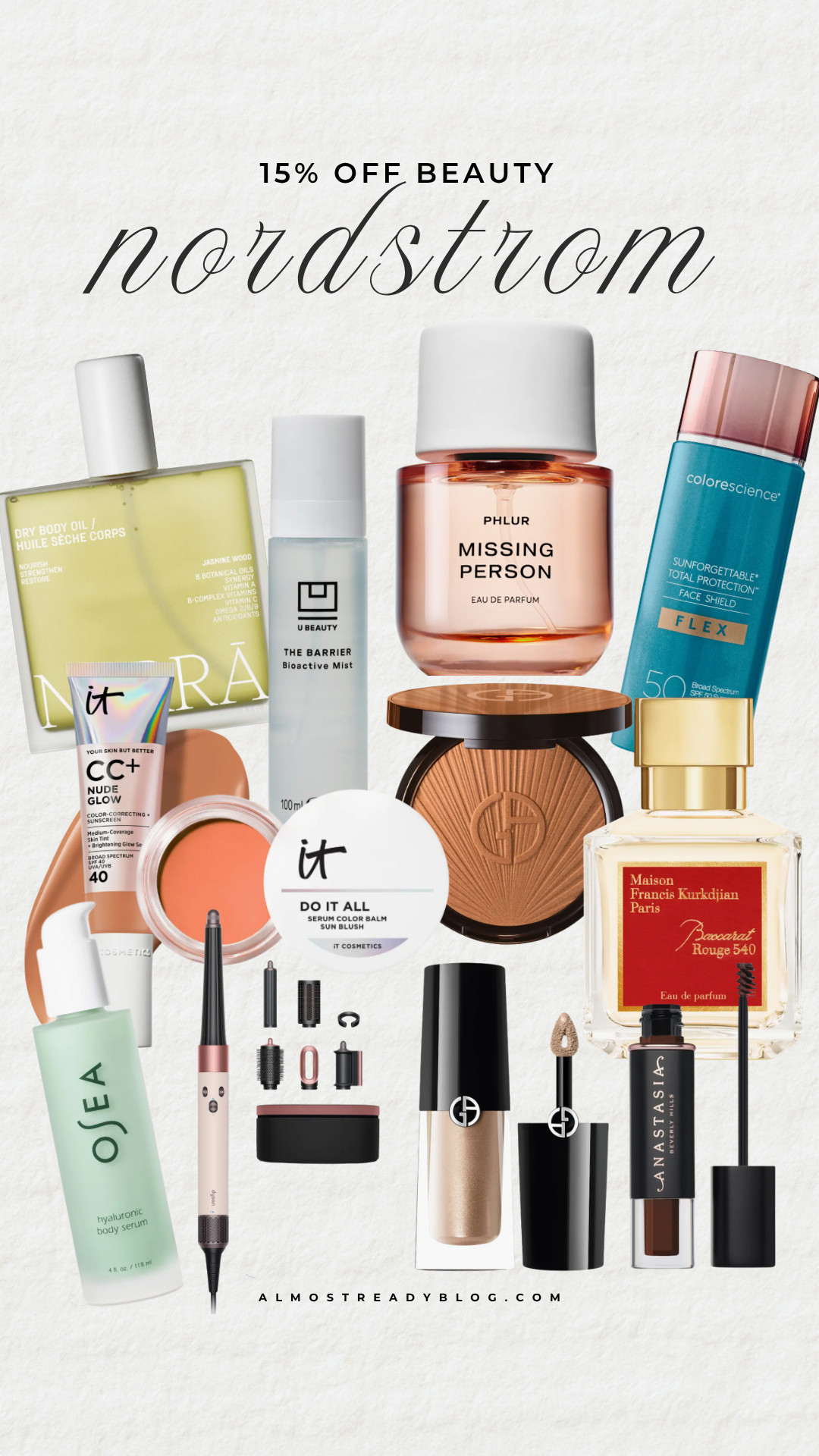 A curated mix of beauty favorites from the Nordstrom Beauty Savings Event, including skincare, makeup, body care, and fragrance.

Nordstrom beauty, beauty sale, beauty favorites, skincare finds, makeup finds, luxury beauty, Nordstrom beauty sale, beauty savings event, fall beauty finds, beauty gift ideas

#LTKSaleAlert #LTKBeauty