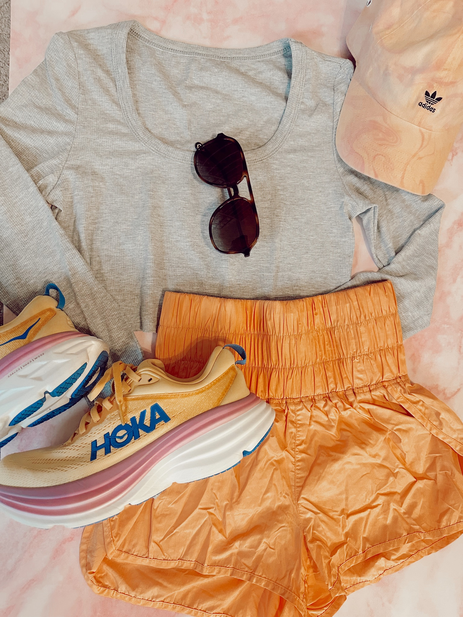 free people shorts, Hoka tennis shoes, Amazon cropped top & sunglasses, and Adidas hat (similar)!

#LTKfit #LTKunder50 #LTKstyletip