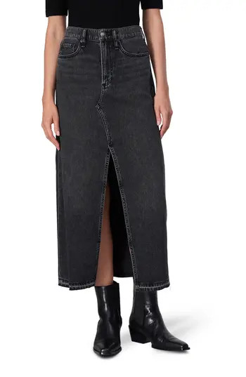 rag & bone Clara Denim Midi Skirt in Anglique at Nordstrom Rack, Size 25 | Nordstrom Rack