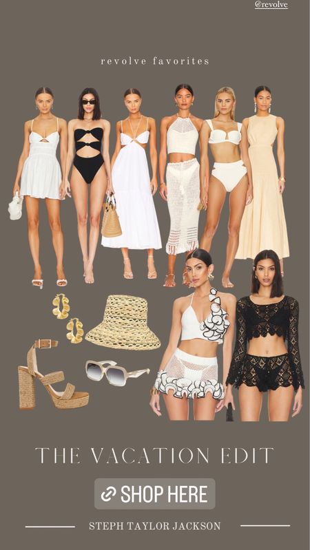 Revolve Vacation Favorites! Gimme gimme 😍😍😍😍 Here are some pieces that I am obsessing over at Revolve right now. 

#LTKFind #LTKstyletip #LTKtravel