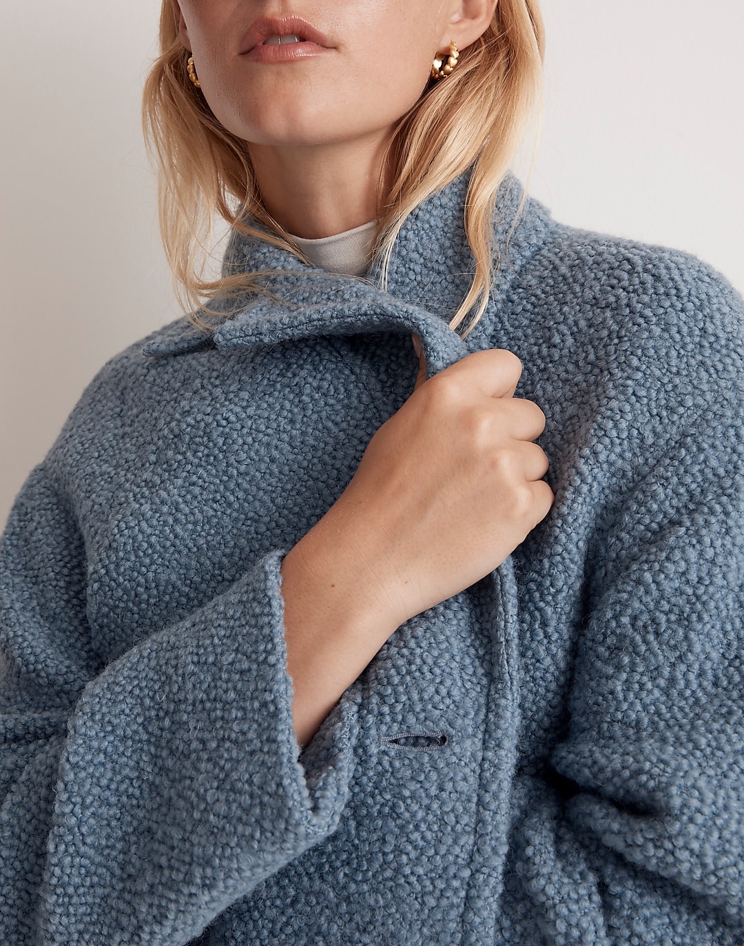 The Alonzo Coat in Bouclé | Madewell
