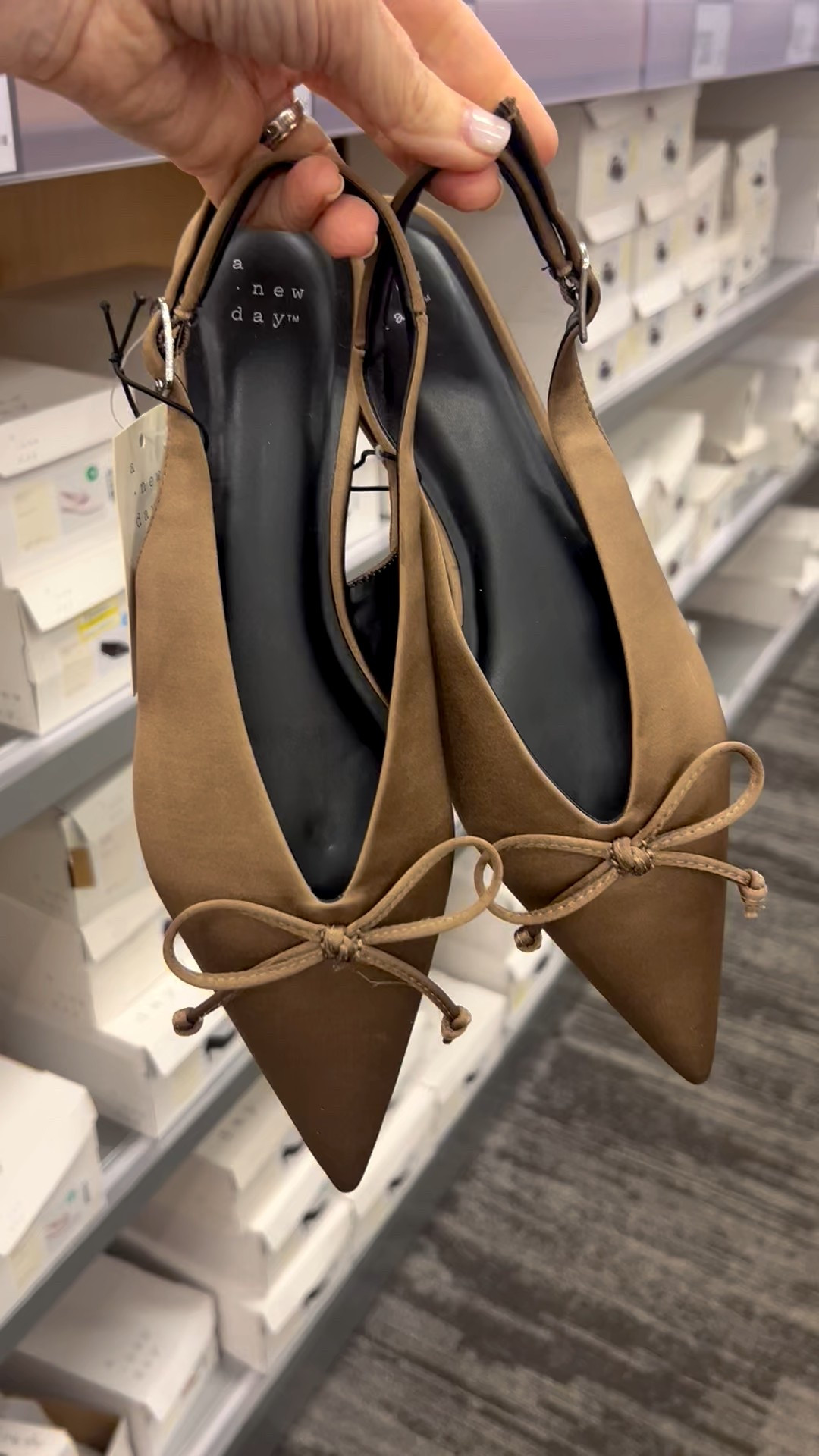 brown satin flats, workwear

#LTKootd #LTKWorkwear #LTKSeasonal