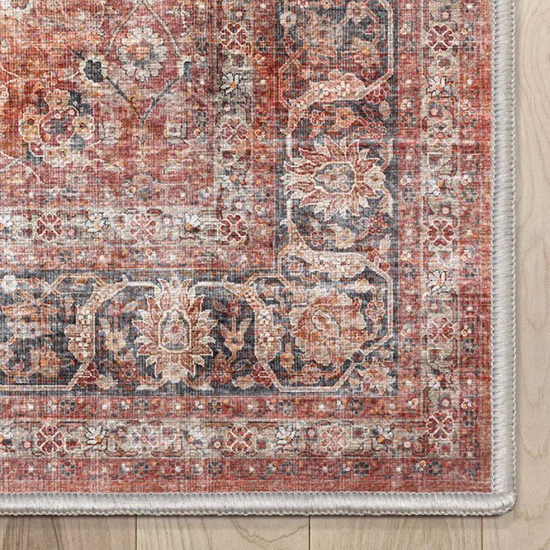 Well Woven Asha Delphine Vintage Persian Oriental Red Area Rug | Wayfair North America