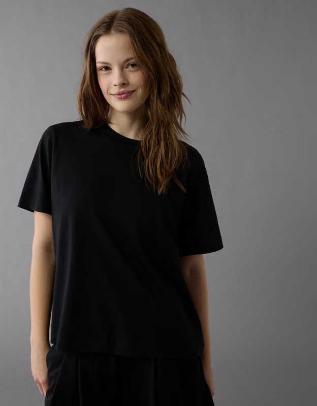 AE Everyday Luxe Relaxed T-Shirt | American Eagle Outfitters (US & CA)